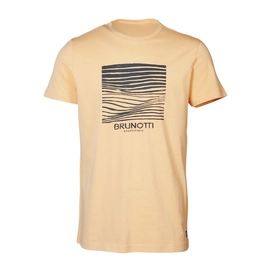 T-Shirt Brunotti Hommes Tim Print Faded Orange