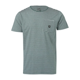 T-Shirt Brunotti Hommes Axle Stripe Pocket Foresta Green