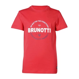 T-Shirt Brunotti Boys Tim Print Bright Red-Maat 128