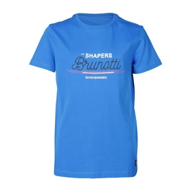 T-Shirt Brunotti Boys Tim Print Mid Bleu