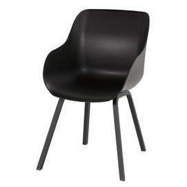 Gartenstuhl Hartman Sophie Organic Element Chair Carbon Black Carbon Black (2er Set)