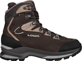 Wandelschoen Lowa Women Mauria Evo GTX Wide Darkbrown Taupe