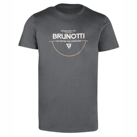 T-Shirt Brunotti Men Tim-Print Titanium 22-XXXL