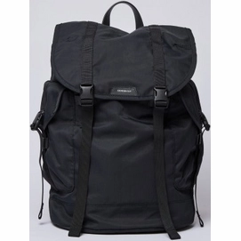 Rucksack Sandqvist Charlie Black With Black Leather
