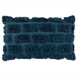 Zierkissen VT Wonen Tufted Dark Blue (30 x 50 cm)
