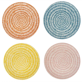 Side Plate POLSPOTTEN Seeds 21 cm (Set van 4)