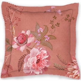 Sierkussen Pip Studio Tokyo Bouquet Square Cushion Roze (45 x 45 cm)