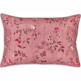 Coussin Pip Studio Tokyo Blossom Quilted Cushion Rose Foncé (45 x 70 cm)