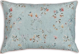 Sierkussen Pip Studio Tokyo Blossom Quilted Cushion Licht blauw (45 x 70 cm)