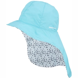 Chapeau UV Waimea Kids Reversible Bora Capuchon Bleu