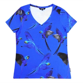 T-Shirt SNURK Femme Blue Parrot-L