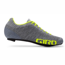 Chaussure de Cyclisme Giro Men Empire E70 Knit Grey Heather Highlight Yellow