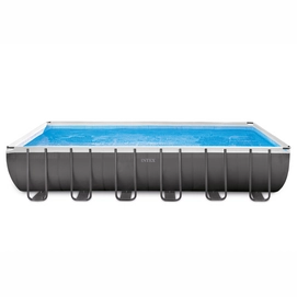 Pool Intex Ultra Frame 732 x 366 x 132 cm mit Sandfilterpumpe