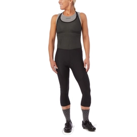 Fietsbroek Giro Women Chrono Expert Thermal Halter Bibknicker Black