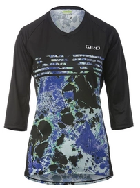 Fietsshirt Giro Women Roust 3/4 Blue Marble