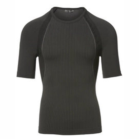 Maillot de Corps Giro Hommes Chrono SS Base Layer Charcoal-XS / S