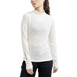 Trui Craft Women Adv SubZ Wools Ls Tee 2 Wit