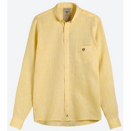Shirt OAS Men Yellow Monkey Linen Shirt