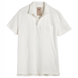 Polo OAS Homme Solid White Terry Shirt-XL