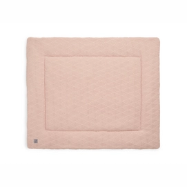 Laufstallmatte Jollein River Knit Pale Pink (75 x 96 cm)