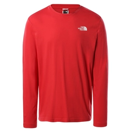T-Shirt The North Face Men L/S Easy Tee Rococco Rouge