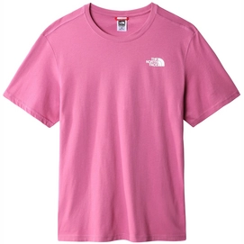 The North Face T-Shirt S/S Redbox Tee Red Violet Men