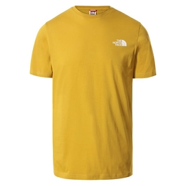 T-Shirt The North Face S/S Simple Dome Tee Arrowwood Yellow Herren