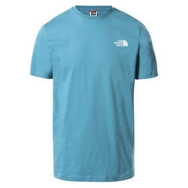 T-Shirt The North Face S/S Simple Dome Tee Storm Blue TNF White Herren