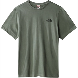 T-Shirt The North Face Men S/S Simple Dome Tee Thyme-TNF Black