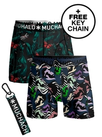 Boxers Muchachomalo Women Men Print 2-Pack