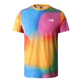 T-Shirt The North Face Men S/S Simple Dome Tee Super Sonic Blue Color Gradient Print