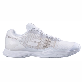 Chaussure de Tennis Babolat Men Jet Mach I All Court Wim White White