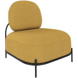 Loungestoel White Label Living Polly Yellow