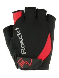 Fietshandschoen Roeckl Baku Black Red
