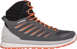 Wandelschoen Lowa Men Axos GTX Mid Graphite Flame