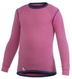 Ondershirt Woolpower Kids Crewneck 200 Rose