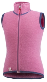Gilet sans Manches Woolpower Kids Vest 400 Rose