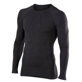 Long Sleeve T-Shirt Falke Men Wool-Tech Black