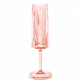 Champagneglas Koziol Club No. 5 Transparent Rose Quartz (6-Delig)