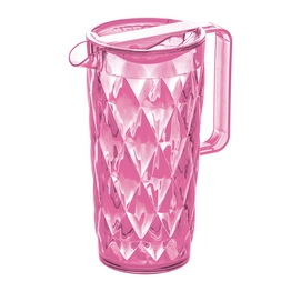 Waterkan Koziol Crystal Pitcher Transparent Pink