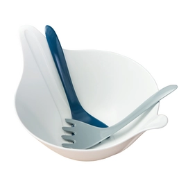 Salatschüssel Koziol Leaf 2.0 Weiß / Blau