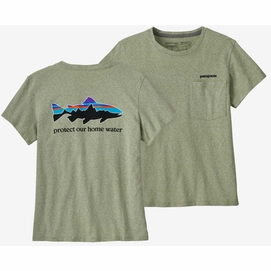 Patagonia Women's Home Water Trout Pocket Responsibili-Tee