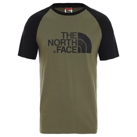 T-Shirt The North Face Men S/S Raglan Easy Tee Burnt Olive Green