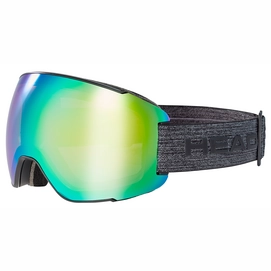 Masque de Ski HEAD Magnify Kore Grey / FMR Blue Green / Orange