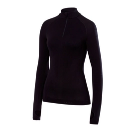 Sous-vêtement thermique Falke Women Zipshirt T Black Noir-XS