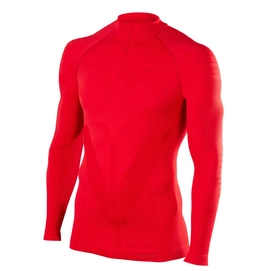 Sous-vêtement thermique Falke Men Zipshirt T Scarlet Rouge