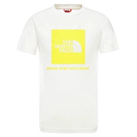 T-Shirt The North Face Youth S/S Box Tee TNF White TNF Lemon