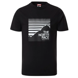 T-Shirt THe North Face S/S Box Tee TNF Black Stripe Kinder