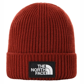 Beanie The North Face Logo Box Cuf Regular Brick House Red