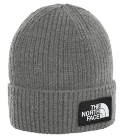 Muts The North Face Logo Box Cuf Beanie Short TNF Medium Grey Heather